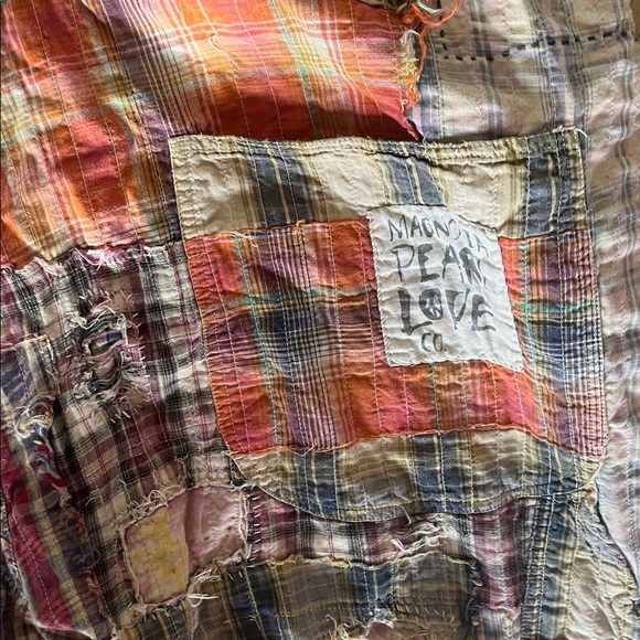 Magnolia Pearl Artisan Patched Overalls - Picture 15 of 15